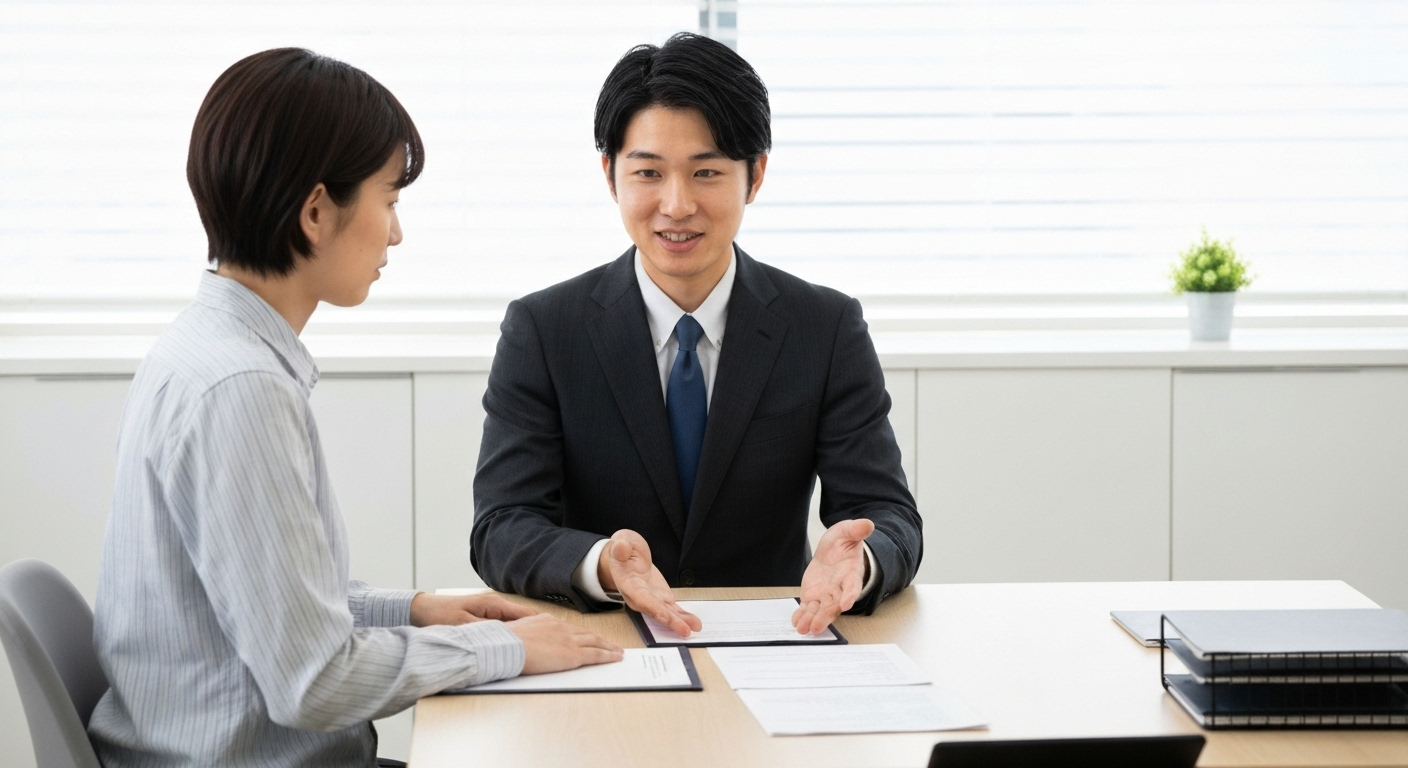 相談者の不安な気持ちに寄り添い、解決策を提示する司法書士